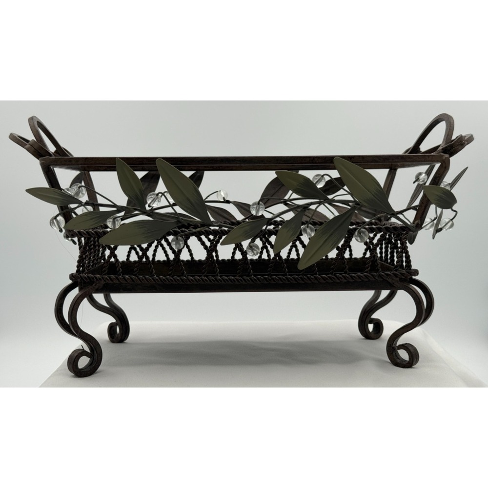 Partylite P8695 Garden Lites Brick Tray Votive Holder - For 3 Wick - NEW In Box - Picture 3 of 7
